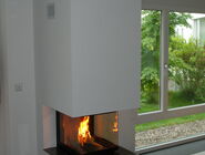 Ein brennendes Cheminée